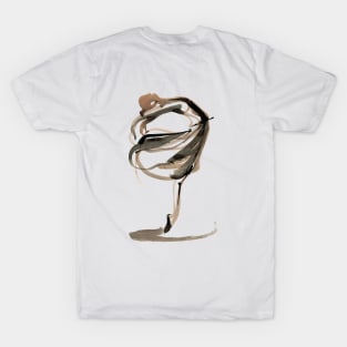 Ballerina Dance Drawing T-Shirt